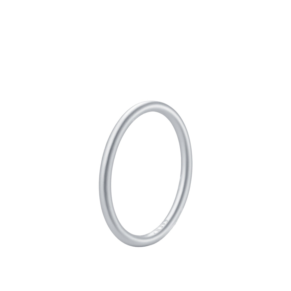 999 Silver Classic Ring