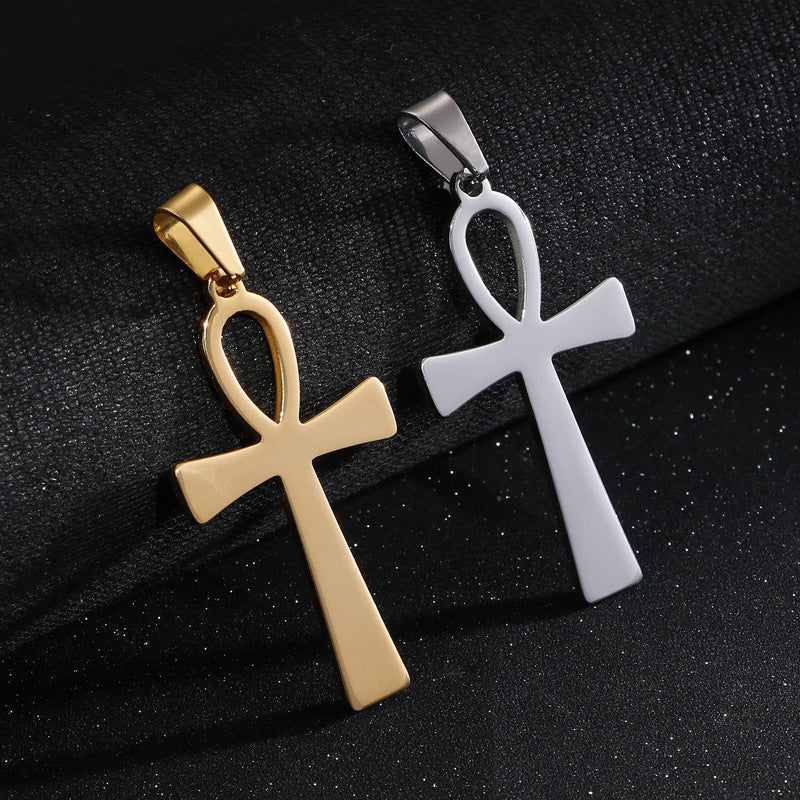 Egyptian Anhe Keys Hip-Hop Pendant - Men's Cross Pendants Collection