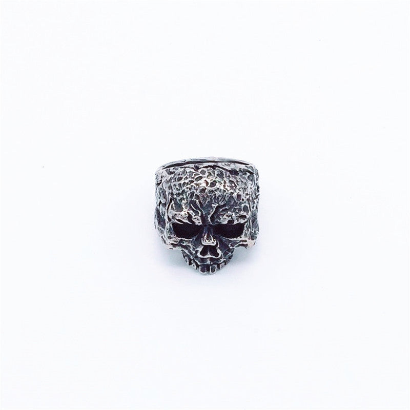 Halloween Biochemical Skull Titanium Steel Ring for Men