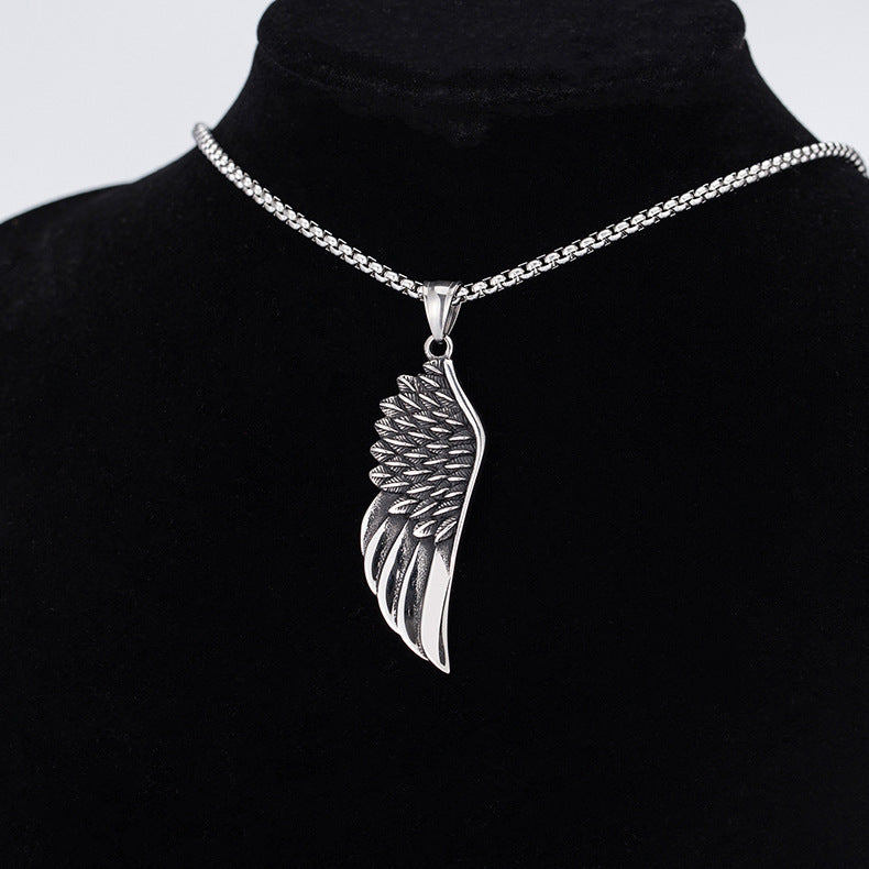 Titanium Steel Necklace - Statement Men's Necklace