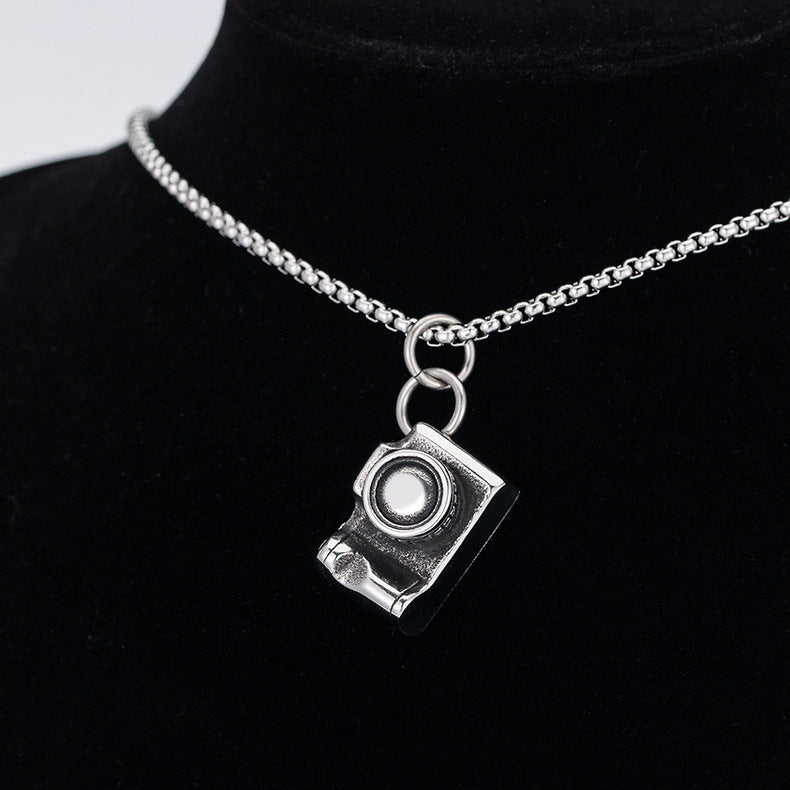Steel Necklace – Vintage Hip Hop Camera