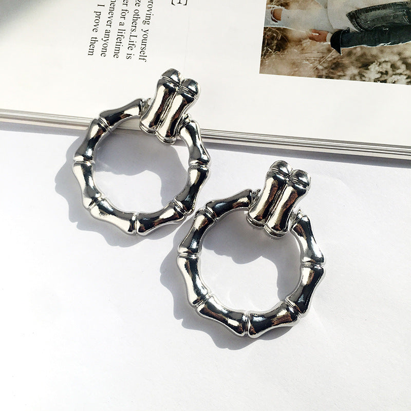 Bamboo Bliss Earrings - Vienna Verve Collection