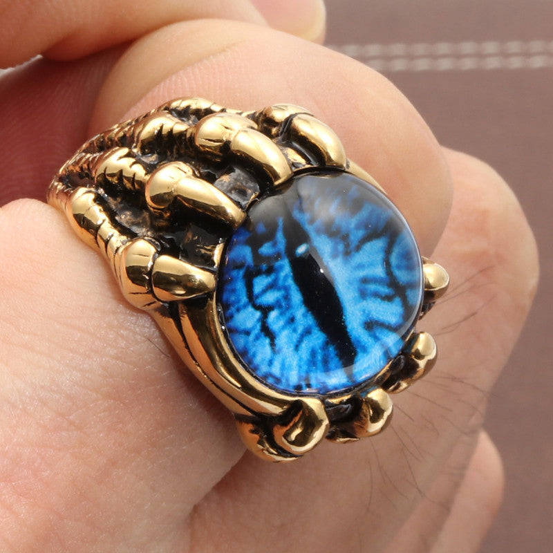 Planderful Dragon Claw Ring Stainless Steel Unisex Fashion Jewelry For Men And Women Everyday Genie Protection