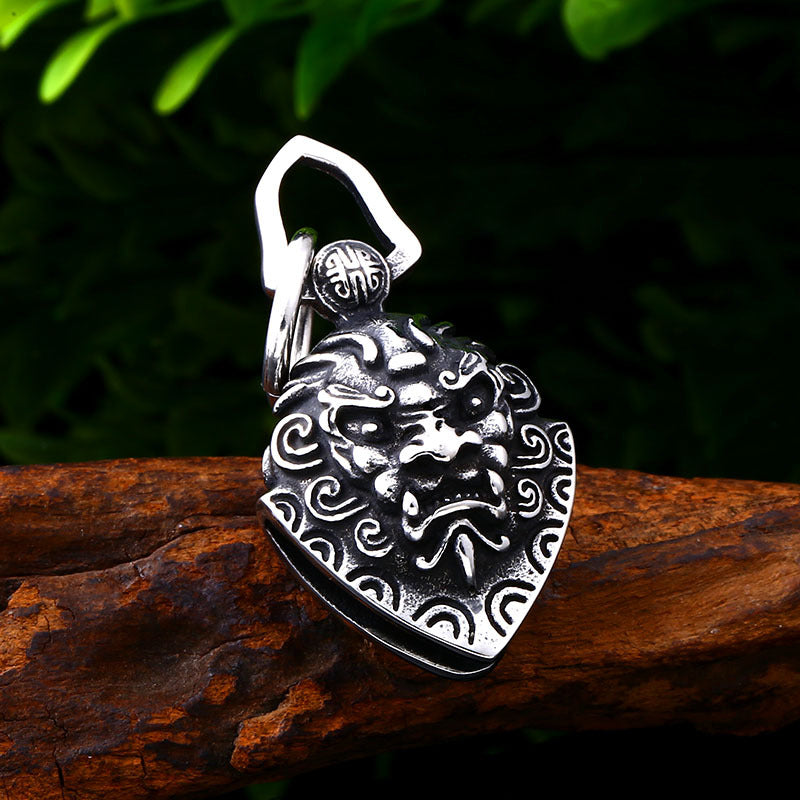Retro Titanium Steel Pendant for Men - Wholesale Ethnic Style Stainless Steel Jewelry