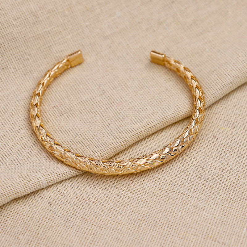 European and American Alloy Open Bracelet - Vienna Verve Collection