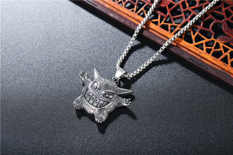 Little Devil Titanium Steel Pendant Necklace