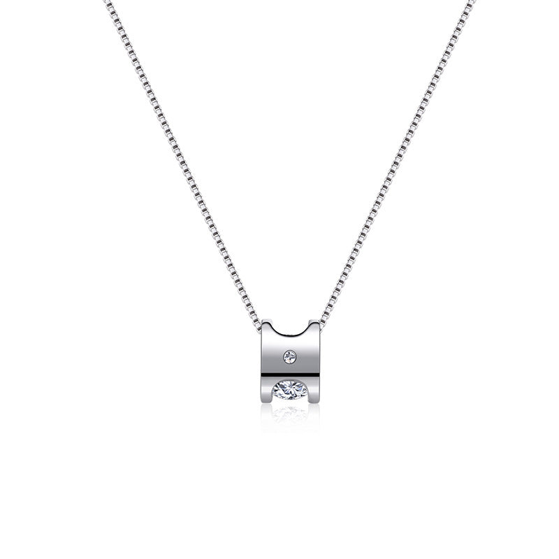 Zircon Pendant Necklace