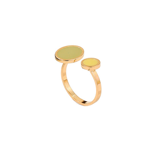 Chic Metal Open Ring: Vienna Verve Collection