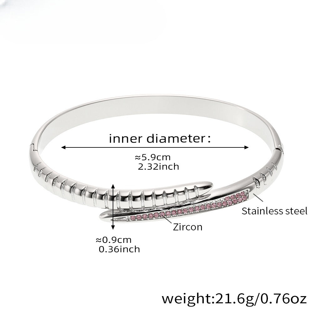 Planderful Everyday Genie Zircon Opening Bracelet Women