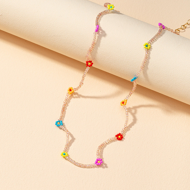 European Charm Floral Necklace - Vienna Verve Collection