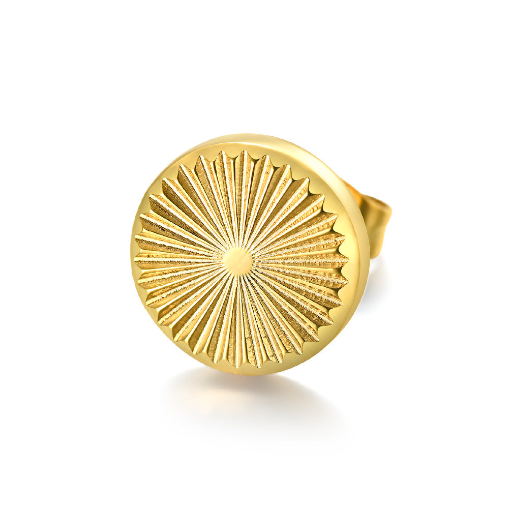 Simple Wind New Scattered Light Hipster Stud Earrings