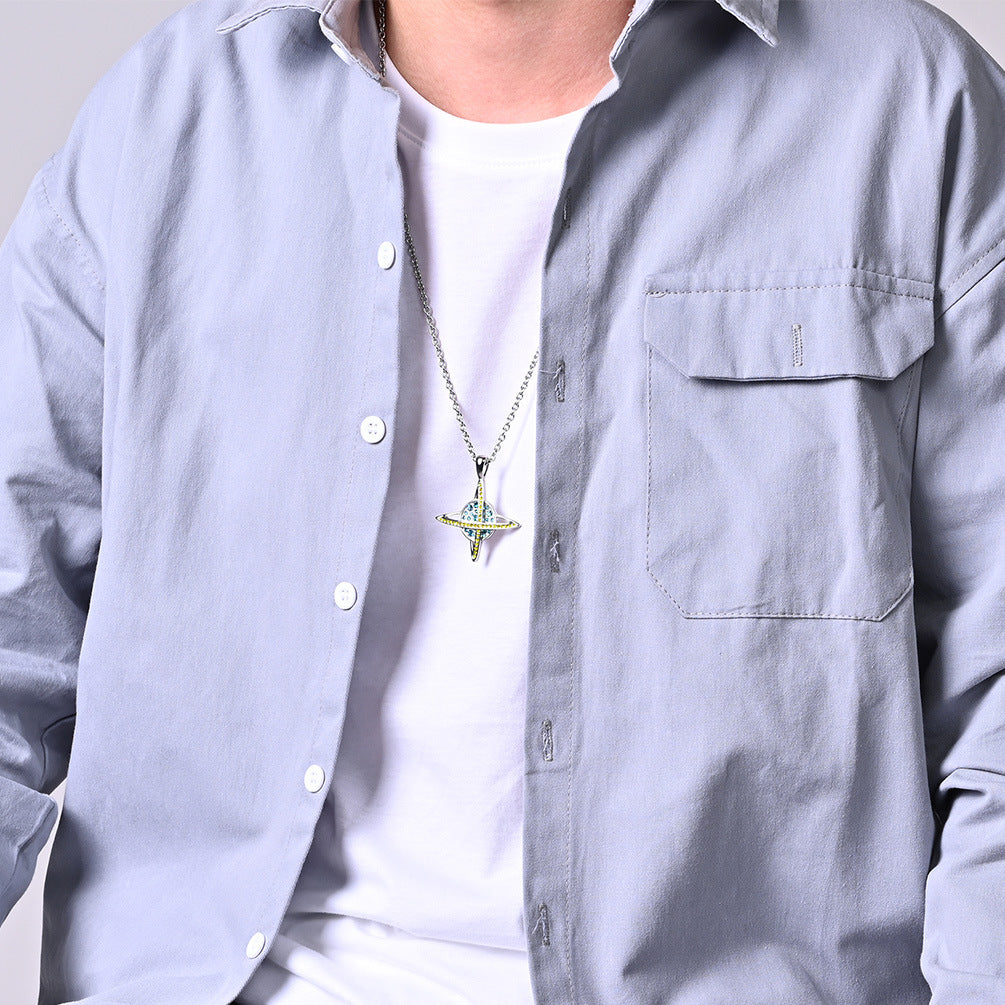 Japan And South Korea Cold Wind Universe Hipster Necklaces