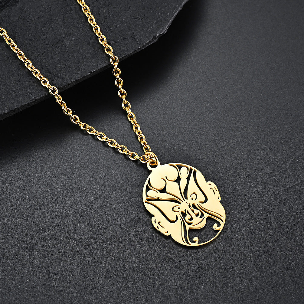 Modern Stainless Steel Necklace — Gold / Silver