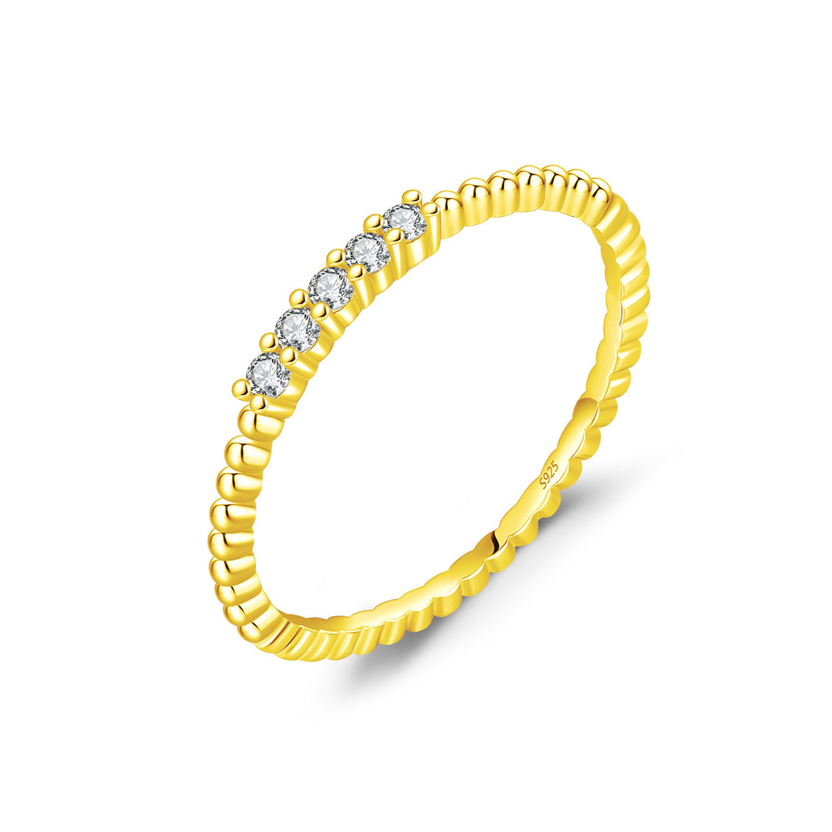 Planderful Moissanite Sparkling Ring – Elegant Business Style with VVS1 Clarity