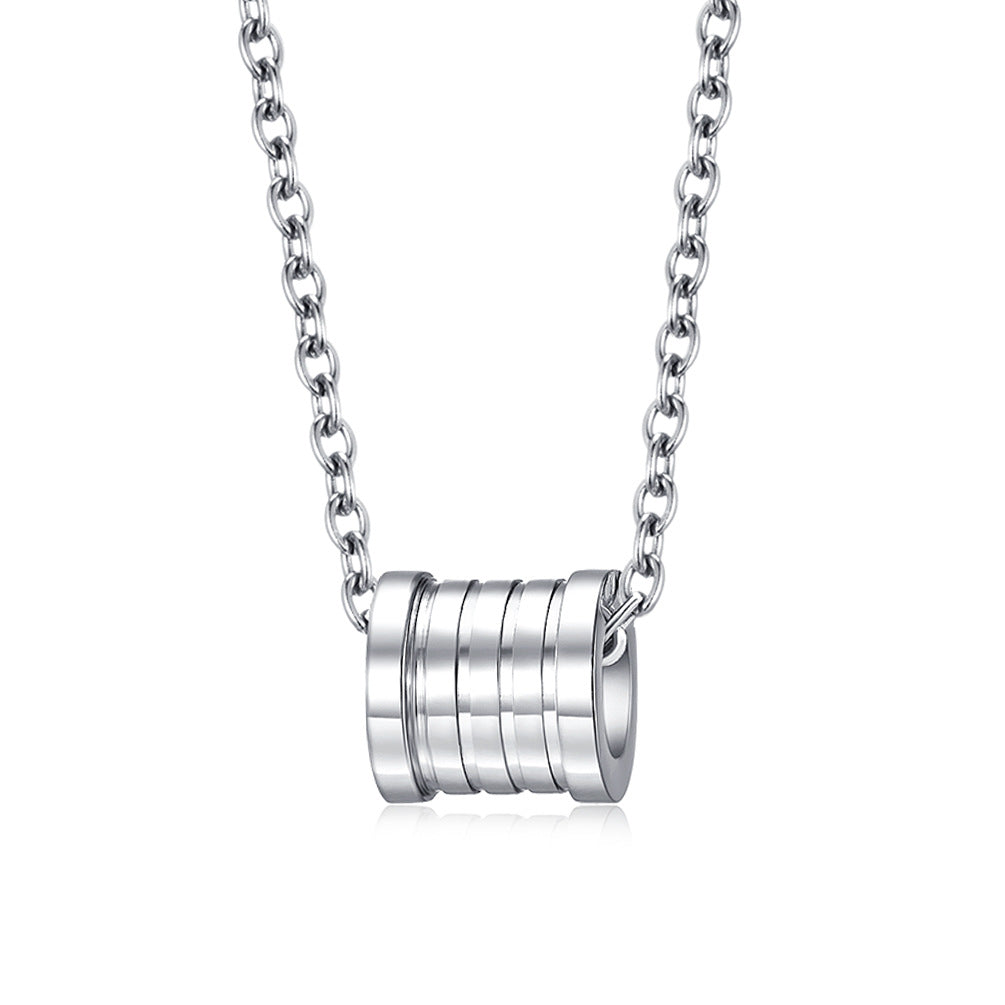 Ins Japan And South Korea Stainless Steel Hipster Necklace