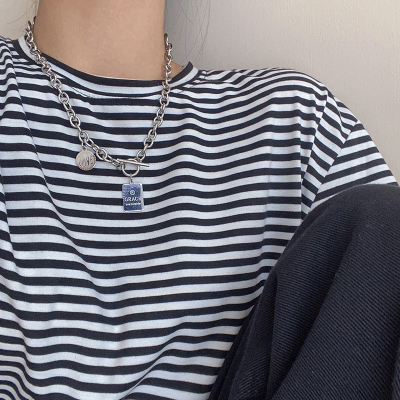 Hardware Chain Pendant Necklace