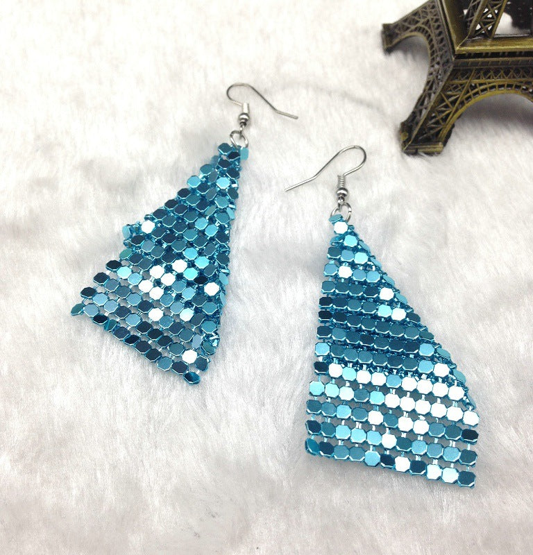 Exaggerated Multicolor Tassel Earrings - Vienna Verve Collection