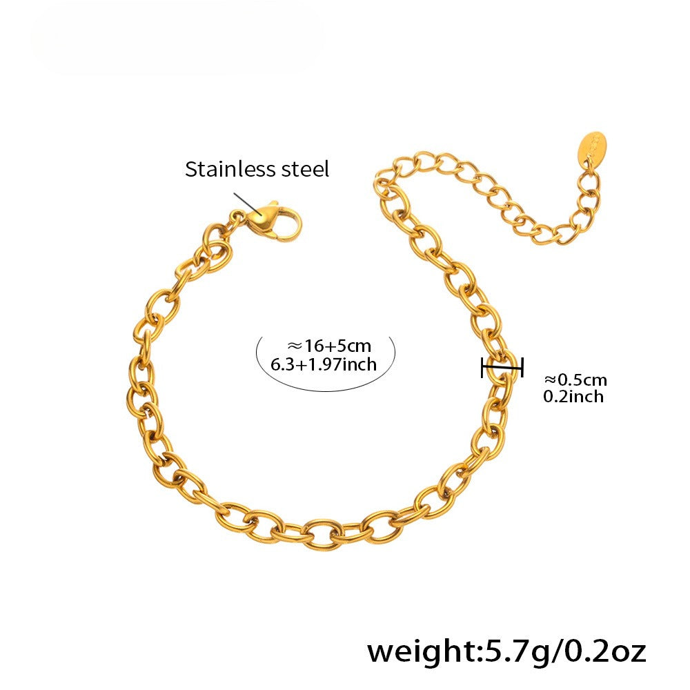 Planderful Dolphin Starfish Anklet For Her Gold Plated