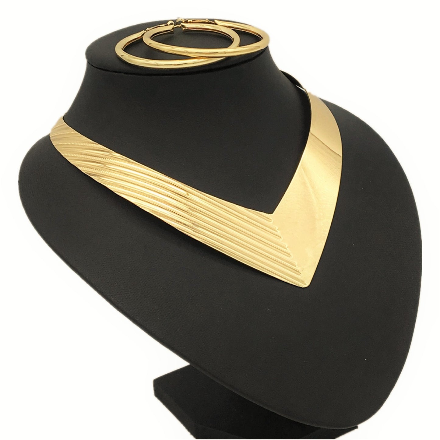 Daring Irregular Collar Necklace - Savanna Rhythms Collection