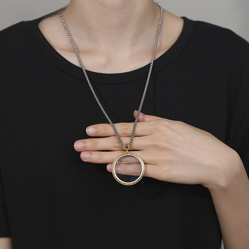 Steel Necklace – Minimalist Everyday Genie