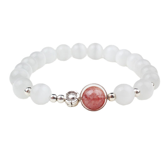 Opal and Agate Sterling Silver Bracelet - Fortune's Favor Collection