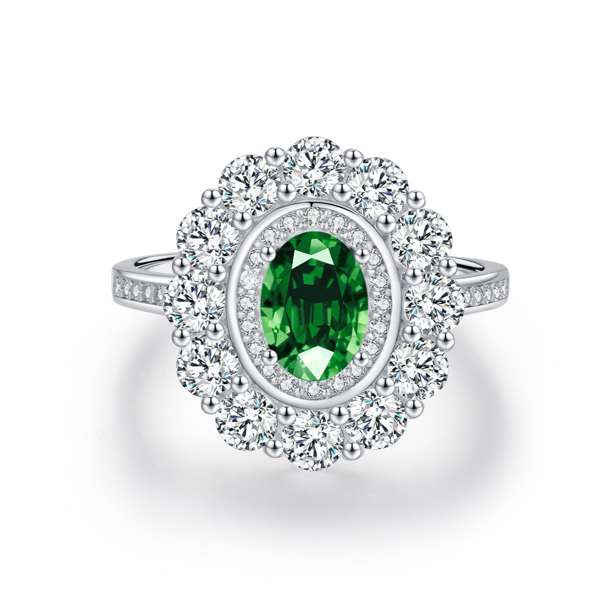 Planderful Gala Fireworks Ring – Retro Luxury with Stunning Zircon