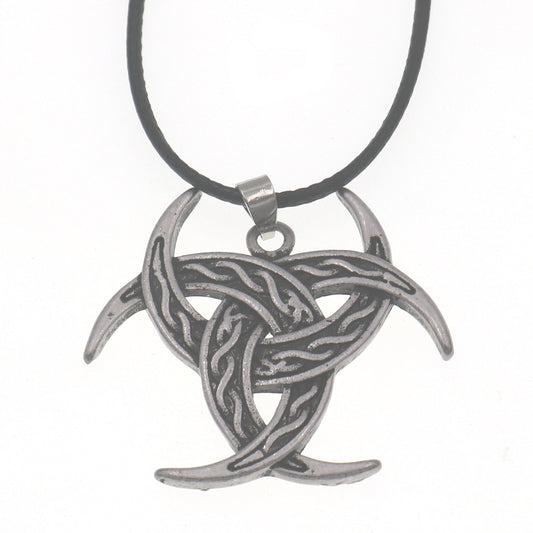 Norse Legacy Vintage Viking Pendant Necklace for Men