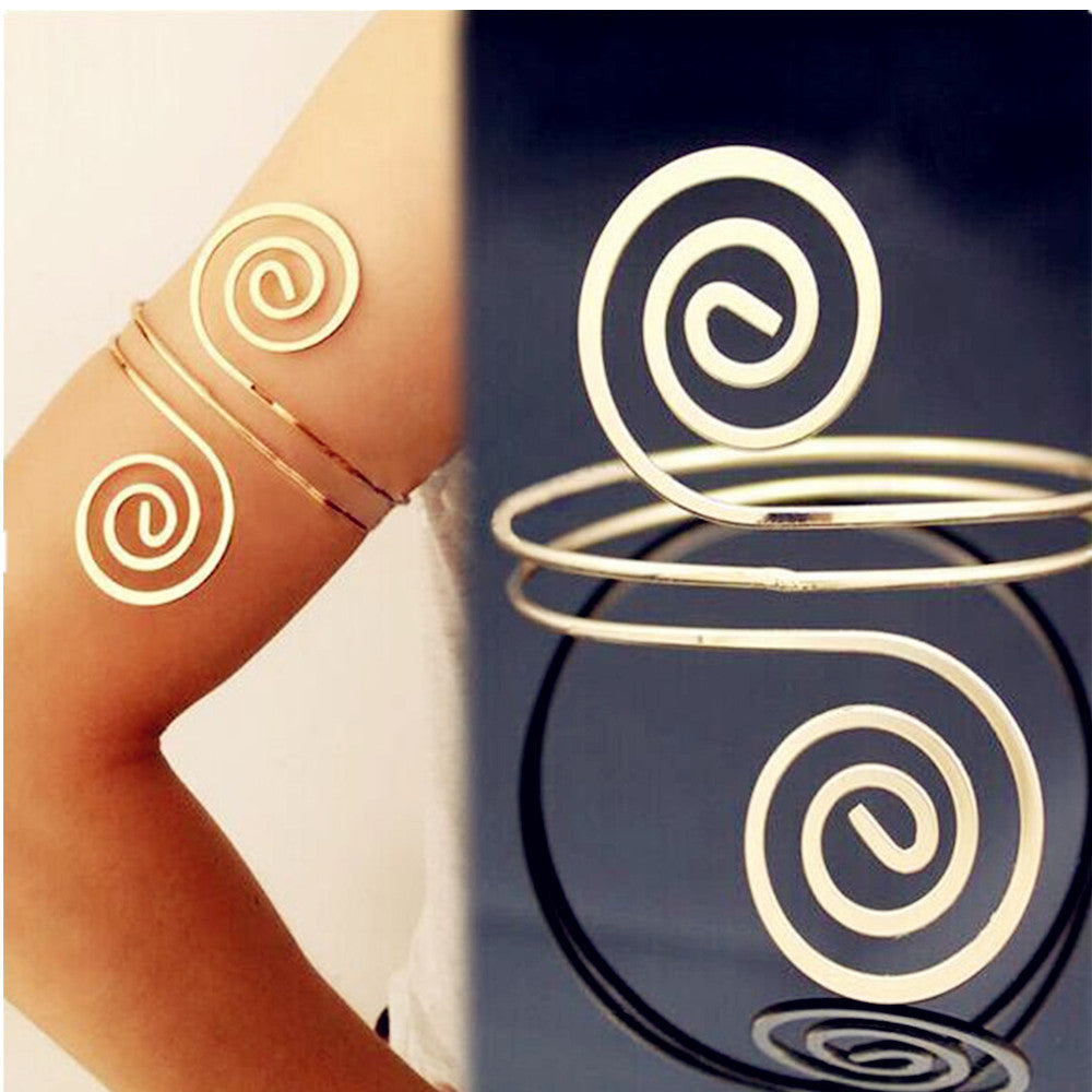 Exaggerated Alloy Arm Rings - European and American Women's Jewelry
