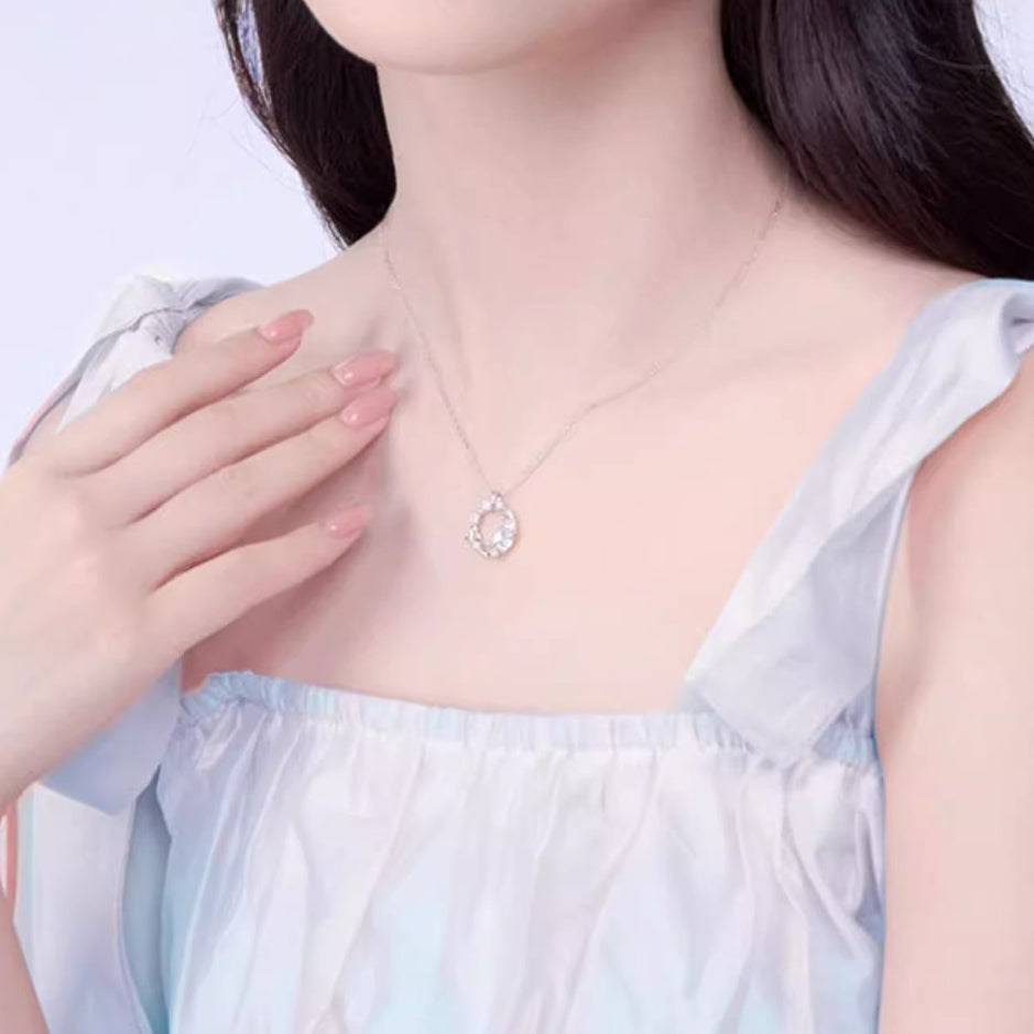 925 Sterling Silver Koi Necklace Custom Women's High-End Design