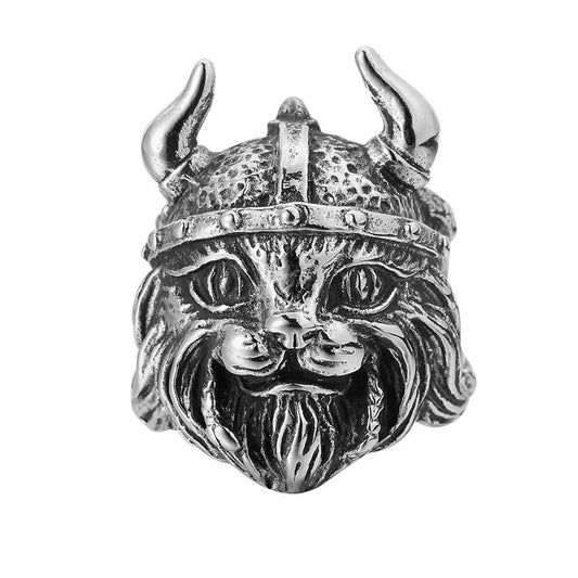 Lion King Titanium Steel Ring for Men