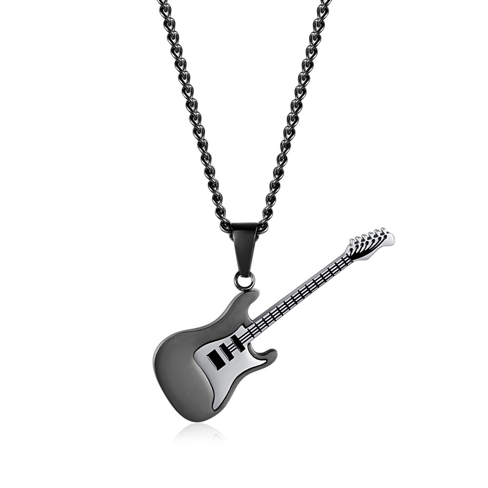 Cross-Border E-Commerce Guitar Pendant for Stylish Men