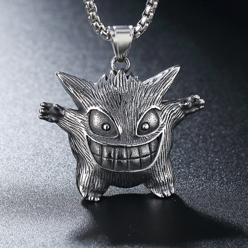 Little Monster Titanium Steel Pendant for Men