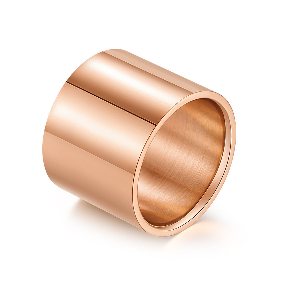 Steel Ring – Statement Everyday Wear