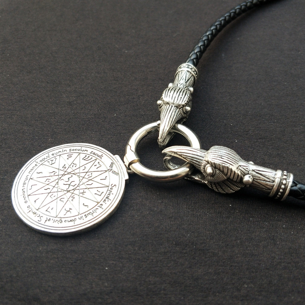 Viking Legacy Crystal Talisman Necklace for Men by Planderful