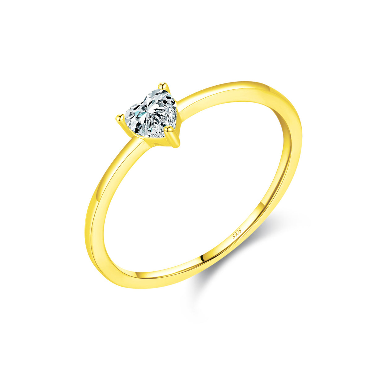 Planderful Everyday Genie Ring – Fashionable Love Heart-Shaped Design