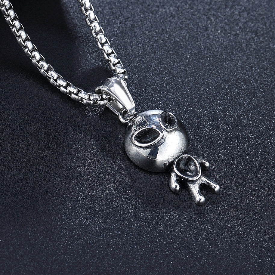 Alien ET Titanium Steel Pendant for Men