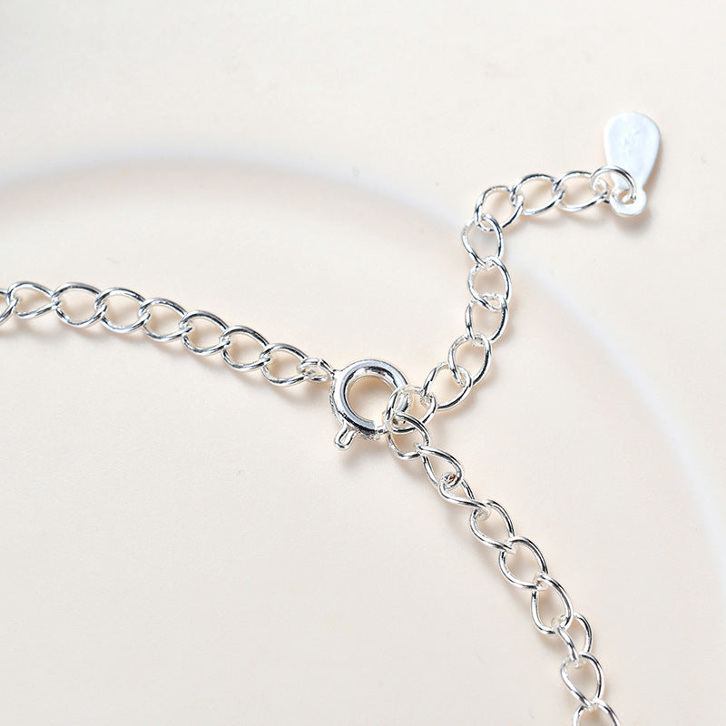 Fortune's Favor Sterling Silver Bracelet - Personalized Forest Series Gift for Best Friends