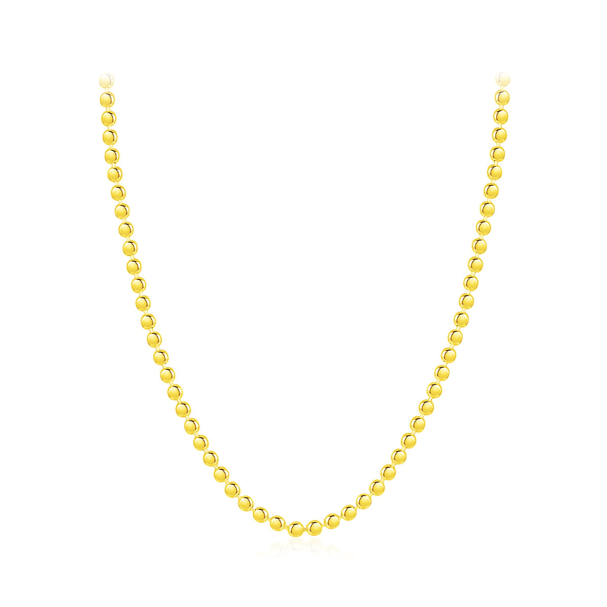 Planderful Everyday Genie Choker Necklace – Elegant Sterling Silver Design