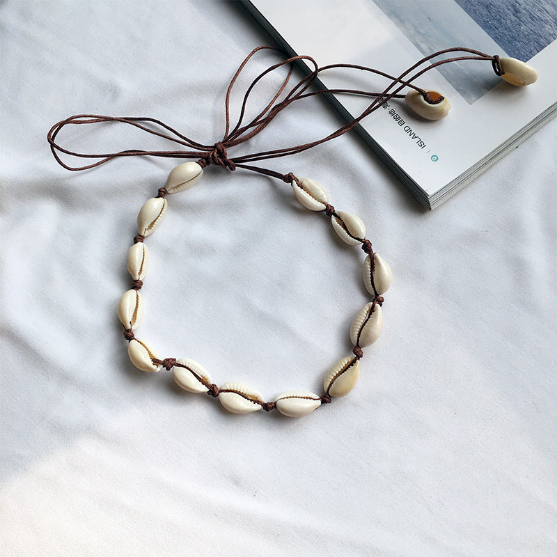 Extravagant Shell Rope Necklace - Vienna Verve Collection by Planderful