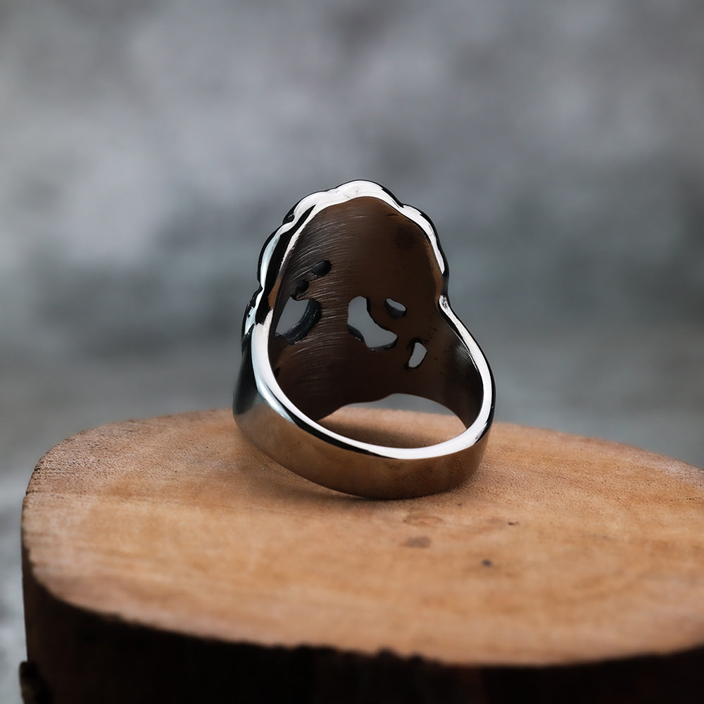 Nordic Viking Personality Tree of Life Men's Ring Wholesale