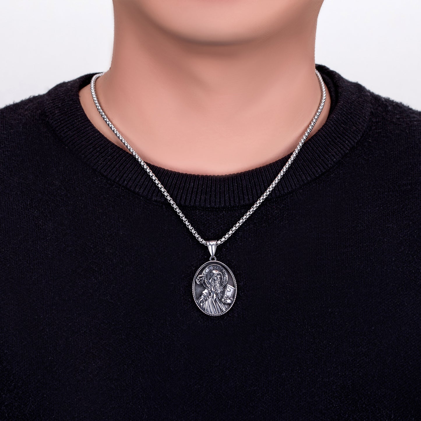 Steel Necklace - Minimalist Everyday Genie