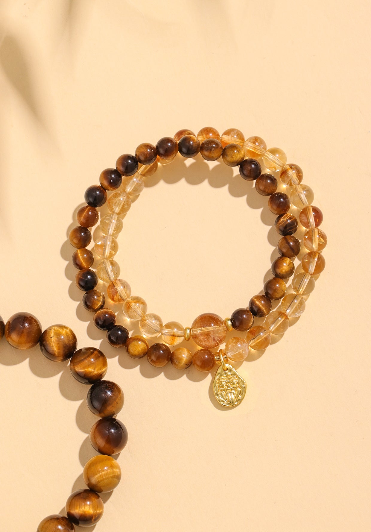 Planderful Fortune's Favor Couple Bracelet – High-End Tiger's Eye Stone Design