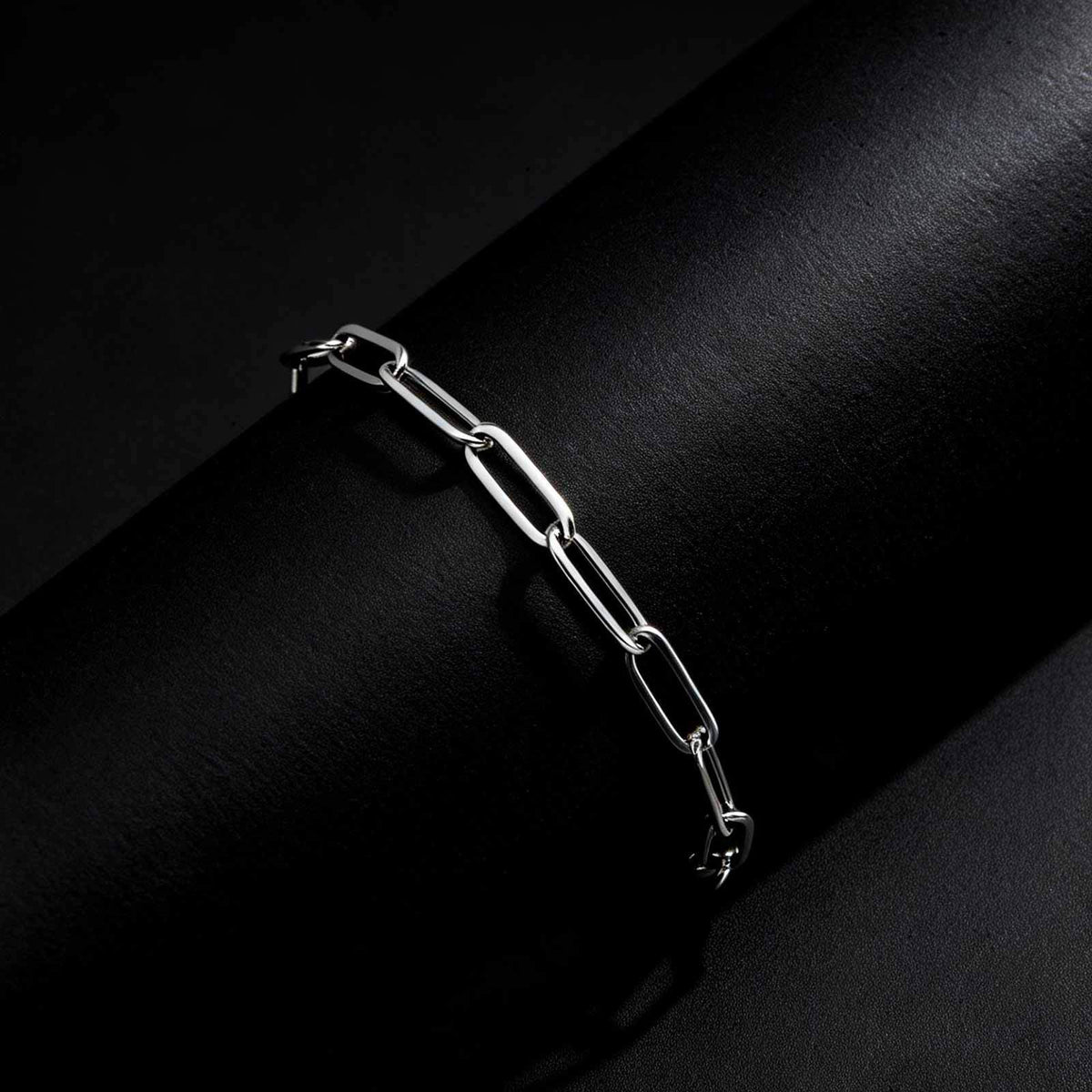 Personalized Creative Long Square Stainless Steel Anklet