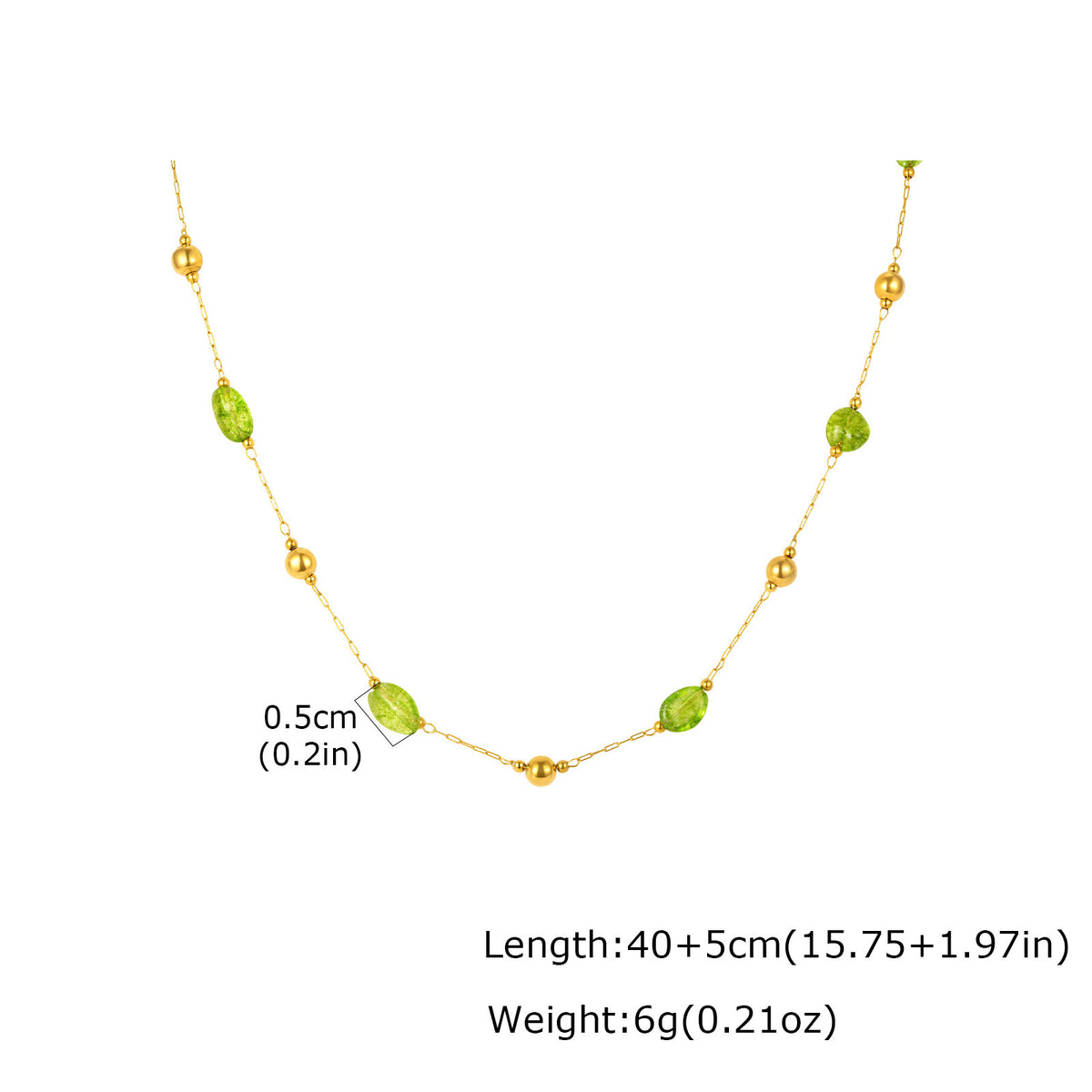Natural Stone Stainless Steel Bracelet
