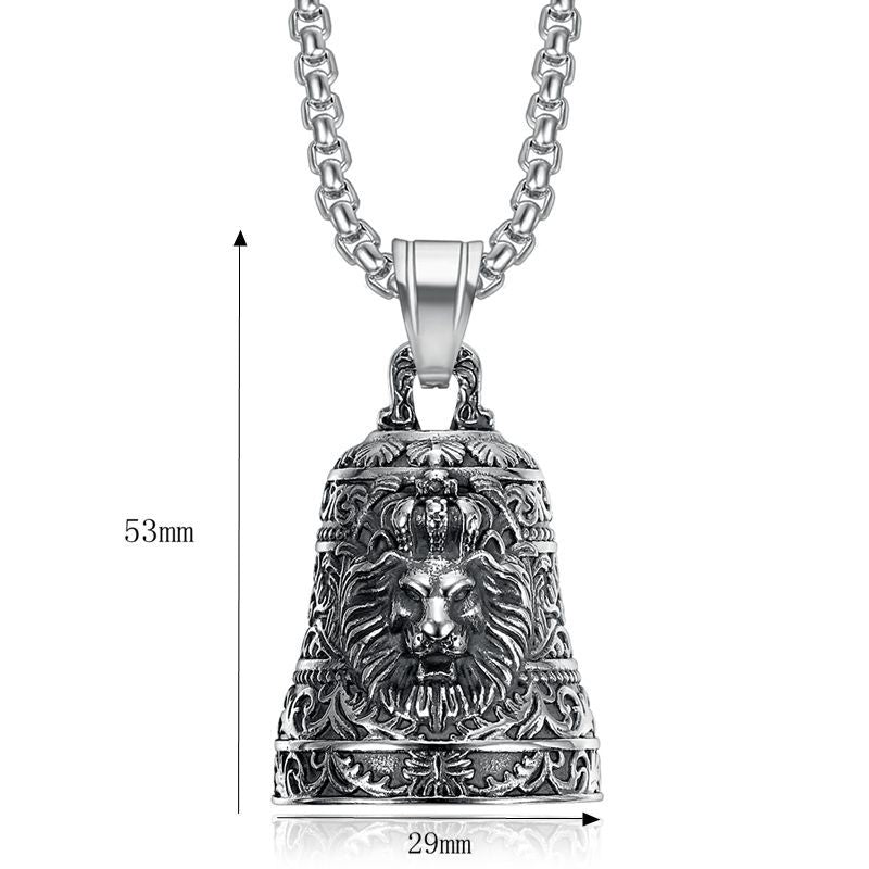 Lion Crown Stainless Steel Jewelry