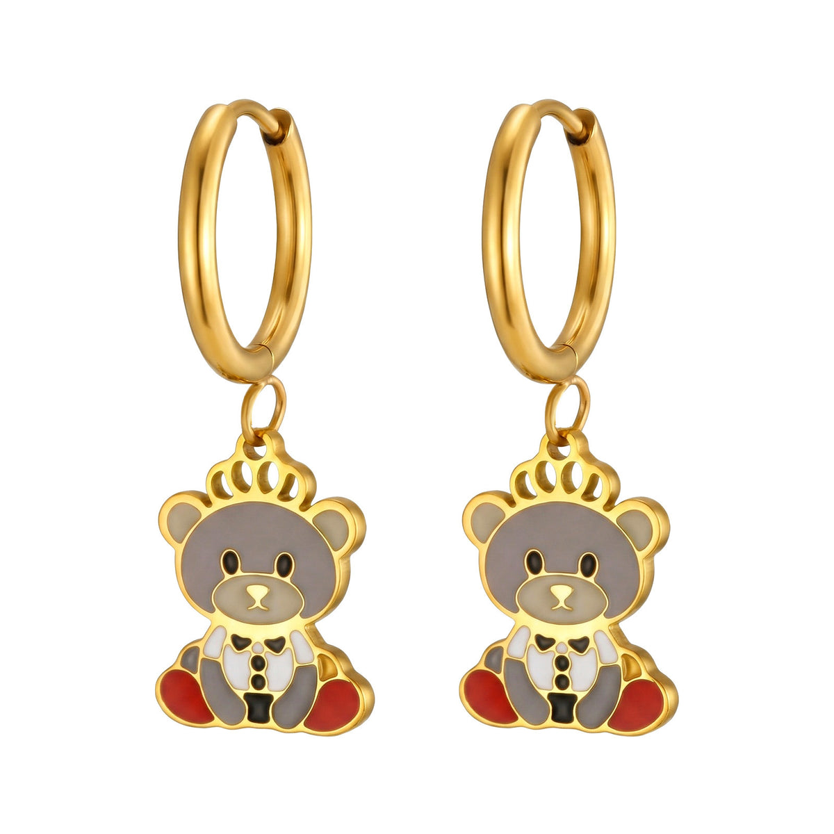 Modern Stainless Steel Earrings