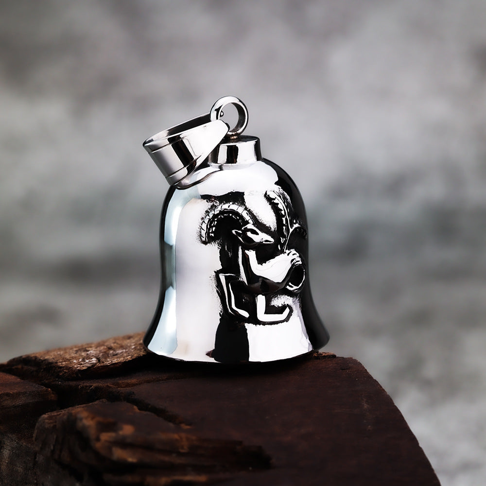 Tree of Life Skull Stainless Steel Men's Pendant Necklace