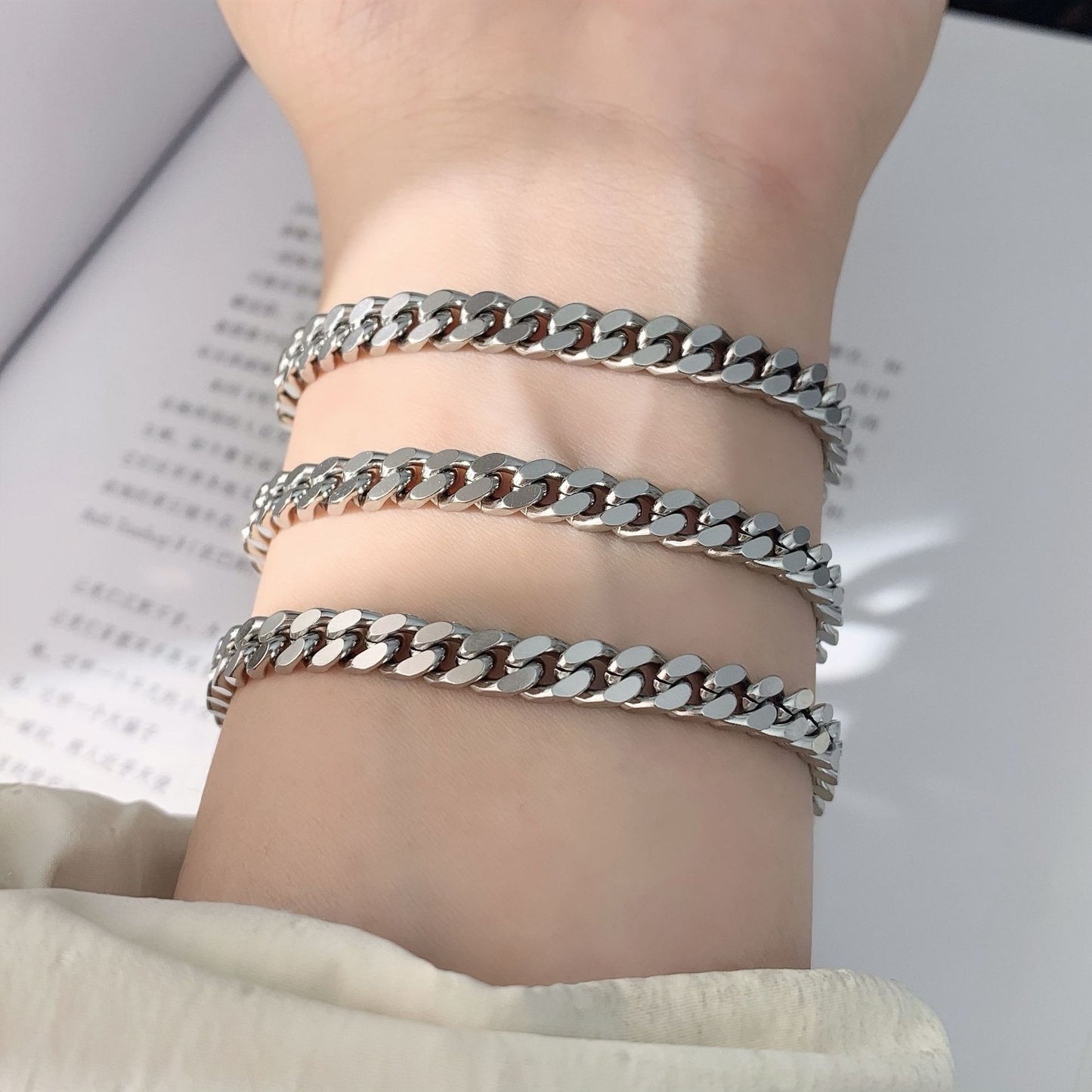 Planderful Jewelry Steel Couple Bracelet Set For Him And Her Elegant Gift Sun Buckle Design Premium Matte Finish