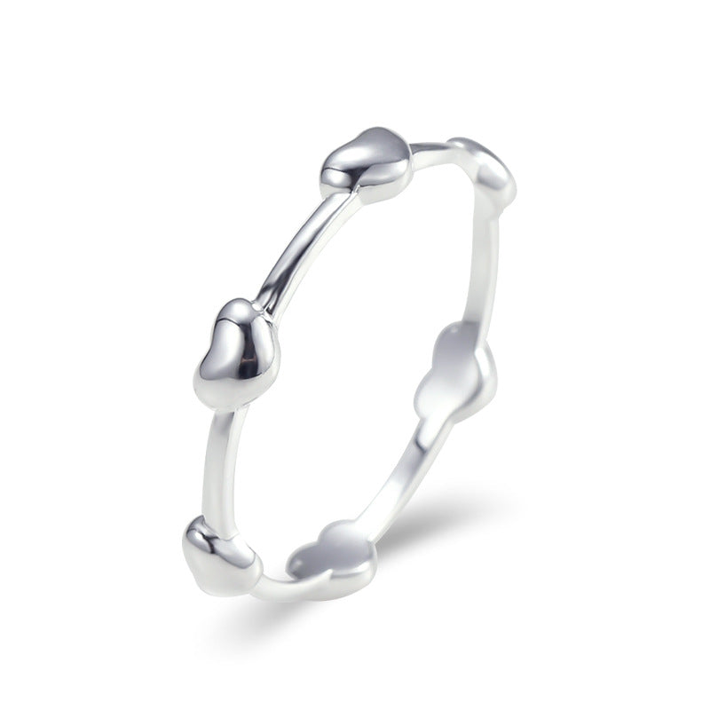 Minimalist Solid 925 Sterling Silver Ring