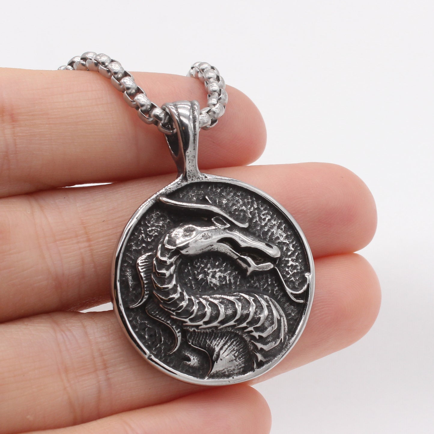 Planderful Jewelry Dragon Pendant For Men